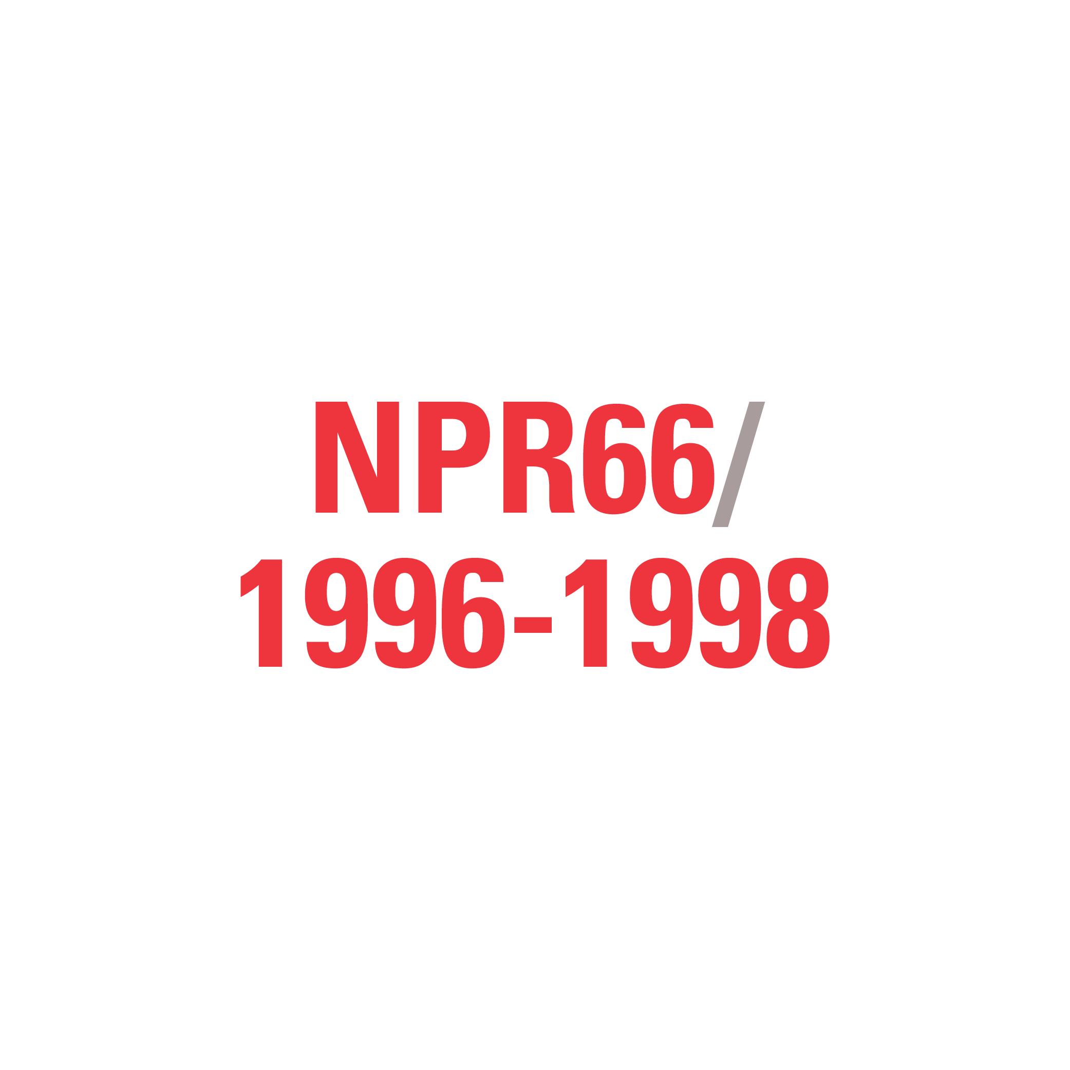 NPR70 11/1998-10/2002